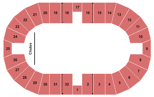 Ohio Expo Center Coliseum PBR Seating Chart