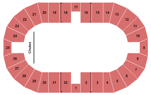 Ohio Expo Center Coliseum PBR Seating Chart